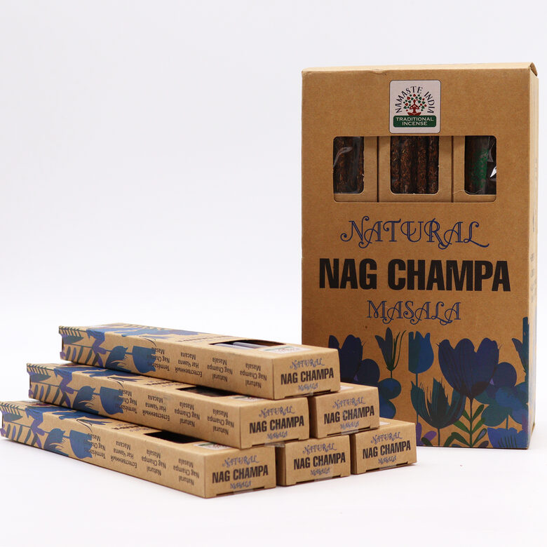 2 aromātisko kociņu paciņas “Nag Champa”